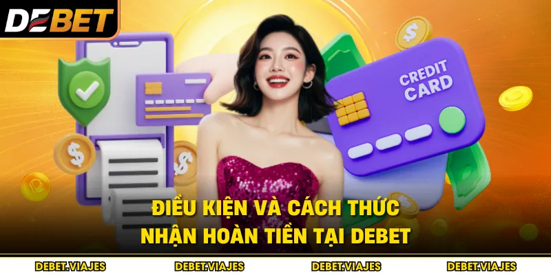  Điều kiện và cách thức nhận hoàn tiền tại Debet 